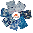 Wholesale Anti-uv Reinforced with Fabric mosaic pvc swimming pool liner