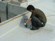 1.5mm PVC Polyester Reinforced Backing Fabric Waterproof Roofing Membrane Flat Roofing Construction